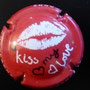 Marque : GENERIQUE  N° Lambert : 823a Couleur : Fond rouge Description : Bouche  et inscription I love you  Ref perso : 931-04-02