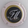Marque : FAY Michel N° Lambert : 41c Couleur : Contour blanc Description : Initiales "FM" dans un cercle noir - nom de la marque Emplacement : 