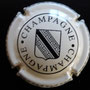 Marque : GENERIQUE  N° Lambert : 583 Couleur : Crème Description : Ecusson de la Champagne  Ref perso : 906-02-01