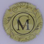 Marque : MULETTE - CORBON N° Lambert : 8 Couleur : Fond crème Description : Initiales dans armoiries couronnées, nom de la marque  Emplacement : 