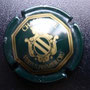 Marque :  FOURNY & Fils (veuve) N∞ Lambert : 7 Couleur :  Noir et or Description : Blason champagne couronné et inscription Vertus premier cru  Emplacement : 