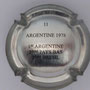 Marque : GAILLARD Jérôme N° Lambert : 9.1 verso Couleur : Polychrome Description : Coupe du monde Argentine 1978   Emplacement : 