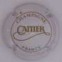 Marque : CATTIER N° Lambert : 8b Couleur : Vieux rose  et or Description : Nom du producteur stylisé   Emplacement : 