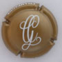Marque : COLLARD Gaston N° Lambert : 2f Couleur : Marron foncé et blanc et blanc Description : Initiales - nom de la marque Emplacement : 