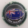 Marque : CHEMIN Roger  N° Lambert : 4e Couleur : Polychrome  Description : Coupe du monde de rugby 2019 - Ballon aux couleurs de la Nouvelle Zélande Emplacement : 