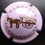 Marque : VIGNERONNE (la) N° Lambert : 11 Couleur : Rose Description : Charrette tirée par un cheval  Emplacement : 