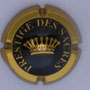 Marque : PRESTIGE des SACRES N° Lambert : 1 Couleur : Noir et or mat Description : Couronne au-dessous du nom de la marque Emplacement : 