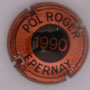 Marque : POL ROGER N° Lambert : 1990 foncé Couleur : Rose foncé.  Description : Millésime 1990  Emplacement : 