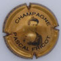 Marque : FRICOT Pascal N° Lambert : 3 Couleur : Cuivre et noir Description : Portrait de la veuve ?  Emplacement : 