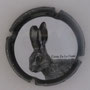 Marque : GENERIQUE  N° Lambert : 756b.3 Couleur : Contour noir Description : Lièvre  Ref emplacement : 
