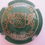 Marque : ARISTON Fils N° Lambert : 13 Couleur : Vert et or Description : Blason  Emplacement : 004-02-01