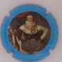 Marque : BRISFER (Comte de) N° Lambert : 6-5 Couleur : Contour bleu. Dessin polychrome Description : Henri IV - Nom de la marque  Emplacement