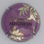 Marque : MIGNON Pierre N° Lambert : 61m Couleur : Mauve Feuilles argent Description : Nom de la marque  Emplacement : 