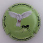 Marque : GENERIQUES N° Lambert : 1170c Couleur : Polychrome, fond vert  Description : La colombe et la fourmi Emplacement : 