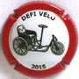 Marque : DOURY Philippe  N° Lambert : 83 Couleur : Contour rouge Description : Défi vélo 2015 - nom de la marque Emplacement : 