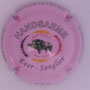 Marque : PLANSON Gilles N° Lambert : 6 Couleur : Rose et noir Description : Sanglier - nom de la marque Emplacement :