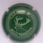 Marque : THIEBAULT Pierre N° Lambert : 29 Couleur : Fond vert Description : Cerf - nom de la marque Emplacement : 