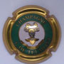 Marque : TELMONT J (de) N° Lambert : 10 Couleur : Vert, contour or. Lettres fines Description : Heaume doré dans un cercle blanc  Emplacement :
