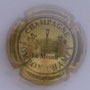 Marque : POMPON - CHAMPY N° Lambert : 2 Couleur : Or et Noir Description : Nom de la marque sous une coupe de champagne  Emplacement :