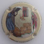 Marque : CHEURLIN (veuve) N° Lambert : 18be Couleur : Polychrome, contour crème Description :   Les fables de la Fontaine - La cigale et la fourmi - nom de la marque  Emplacement :