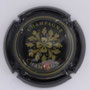 Marque : GREMILLET JM N° Lambert : 7 Couleur : Noir et or Description : Fleur stylisée  Emplacement : 