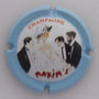 Marque : DANGIN PAUL & Fils N° Lambert : 8b Couleur : Contour bleu ciel Description : Maxim's - nom de la marque  Emplacement : 