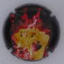 Marque : LOURDEAUX (château) N° Lambert : 18d Couleur : Polychrome Description : Poker - Nom de la marque  Emplacement : 
