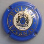 Marque : BOIZEL N° Lambert : 21a Couleur : Bleu et or Description : Nom de la marque et blason couronné  Emplacement :