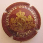 Marque : LACOURTE - GODBILLON N° Lambert : 10 Couleur : Fond Bordeaux Description : Initiales LG dans armoirie surmontée d'une couronne Emplacement : 066-01-02