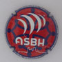 Marque : VENOGE (de) N° Lambert : 225a Couleur : Polychrome Description : Rugby Association Sportive Béziers Hérault (ASBH) - nom de la marque   Emplacement : 