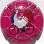 Marque : CLERGEOT Daniel N° Lambert : NR Couleur : Fond rose Description : Tour de France 2018 - nom de la marque  Ref perso :