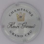 Marque : GIRAUD Henri N° Lambert : 5 Couleur : Blanc et noir Description : Grand cru. Nom du producteur et couronne crénelée  Emplacement : 