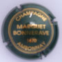 Marque : MARGUET BONNERAVE N° Lambert : 17 Couleur : Vert foncé et or brillant Description : Nom de la marque  Emplacement : 