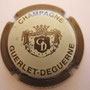 Marque : GUERLET - DEGUERNE N° Lambert : 20c Couleur : Crème, contour marron Description : Initiales dans blason surmonté d'une couronne  Emplacement : 058-06-02