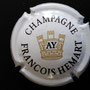 Marque :  HEMART François N° Lambert : 1 Couleur :  Blanc, noir et or Description : Nom du producteur  Emplacement : 060-08-03