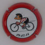 Marque : ROUYER Philippe N° Lambert : 25b Couleur : rouge, contour rouge Description : Tour de France 2014 passage en Belgique - nom de la marque    Emplacement : 