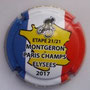 Marque : CLERGEOT Daniel N° Lambert : NR Couleur : Fond marron Description : Tour de France 2017 - Montgeron - Paris Champs Elysées - nom de la marque  Ref perso :