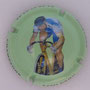 Marque : DEHU Louis N° Lambert : 95b Couleur : Fond vert pâle Description : Cycliste - nom de la marque Emplacement : 