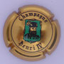 Marque : FLINIAUX Roland N° Lambert : 16 Couleur : Or et vert Description : Cuvée Henri IV  Emplacement : 