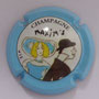 Marque : CASTELLANE (de) N° Lambert : MAXIM’S 10 Couleur : "Série MAXIM’S contour bleu clair"  Description : Couple  Emplacement :  