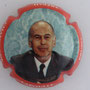 Marque : LAPOULLE Bruno N° Lambert : NR3 Couleur : Contour orange,  Description : Valéry Giscard d'Estaing - Nom de la marque  Ref perso : 