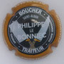 Marque : SAVRY Di N° Lambert : NR2 Couleur : Polychrome, contour caramel Description : Philippe le Bonniec traiteur - Nom de la marque  Emplacement : 