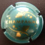 Marque : GENERIQUE  N° Lambert : 766a Couleur : vert bouteille Description : Inscription Champagne en lettres capitales et bulles  Ref perso :