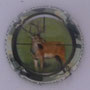 Marque : DILIGENT François N° Lambert : 2e Couleur : Contour gris, polychrome Description : La chasse - cerf Elaphe : nom de la marque  Emplacement : 