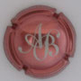 Marque : BAGNOST Arnaud N° Lambert : 5 Couleur : Rosé et argent Description : Initiales stylisées  Emplacement : 