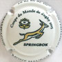 Marque : MONT HAUBAN (du)   N° Lambert : 20e Couleur : Fond blanc - Afrique du Sud " Les Sringsbocks" Description : Coupe du monde de rugby 2015 - Nom de la marque Emplacement : 