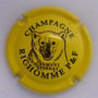 Marque : RICHOMME P & F N° Lambert : 11d Couleur : Jaune et noir Description : Tête d'ours et nom de la marque  Emplacement : 