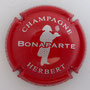 Marque : HERBERT Didier  N° Lambert : 83c  Couleur : Rouge et blanc  Description : Restaurant Bonaparte - nom de la marque   Emplacement : 