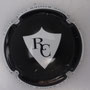 Marque : CLOSQUINET Roger N° Lambert : 7 Couleur : Noir et blanc Description : Initiales RC dans un triangle argent Emplacement : 