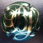 Marque : LAHAYE Benoît N° Lambert : 1 Couleur : Or et vert  Description : Initiales stylisées  Ref perso : 